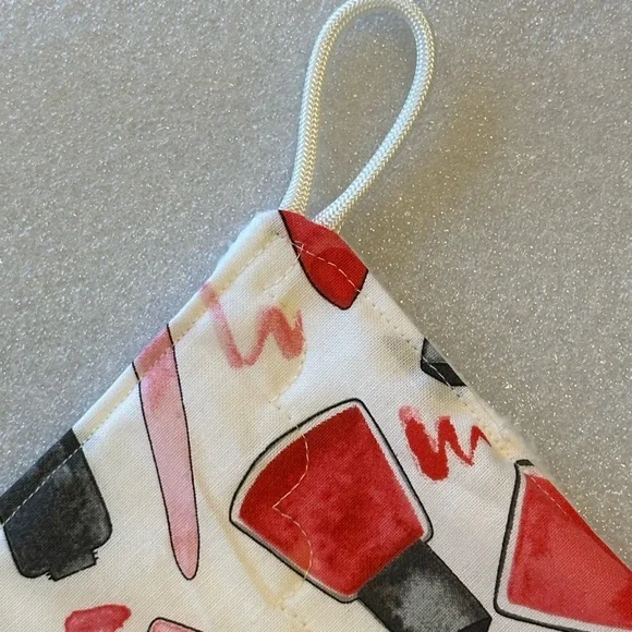 NEW! Handmade Softy Cloth Chic Makeup Print - Picture 3 of 5